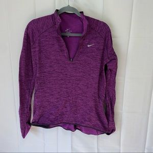 Nike Large light weight pull over quarter zip